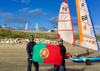 Portugal conquista Medalha de Prata no Europeu de carro à vela (com vídeo)