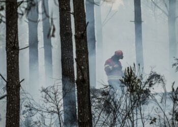 Reacendimentos obrigam a intervenção de meio aéreo