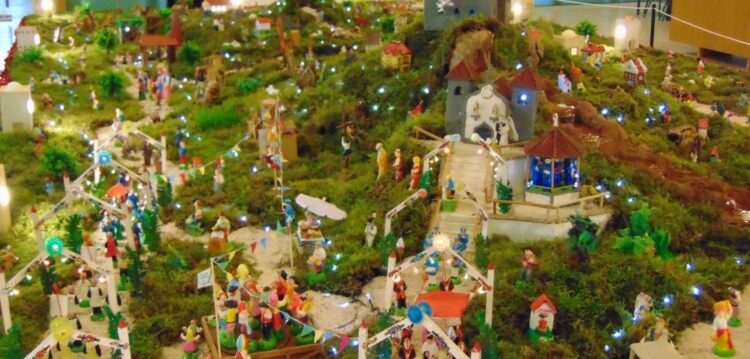 Centro tradicional da Marinha Grande recebe um dos maiores presépios da região