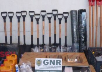 GNR recupera material furtado em Amor