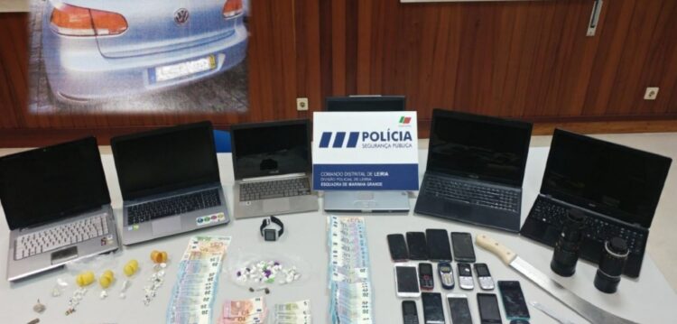 Quatro pessoas detidos em operação contra o tráfico de droga