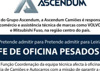 Anúncio de Emprego Ascendum Fevereiro 2018