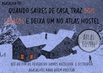 Atlas Hostel está a angariar agasalhos para distribuir por quem tem frio