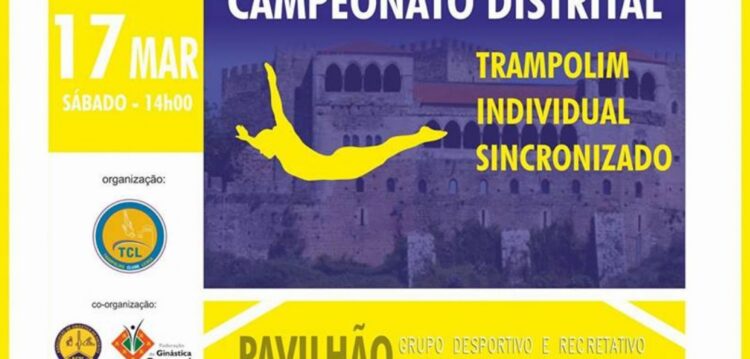 Campeonato de Trampolim anima Leiria no sábado