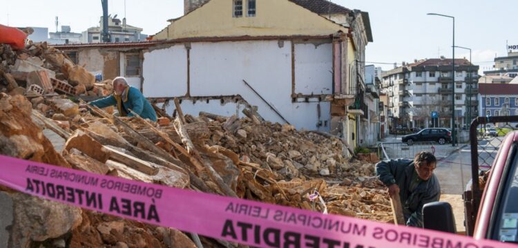 Centro histórico de Leiria com 13 edifícios em risco de derrocada