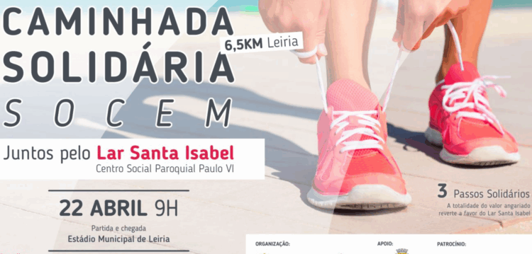 Caminhada solidária pelo Lar de Santa Isabel em Leiria