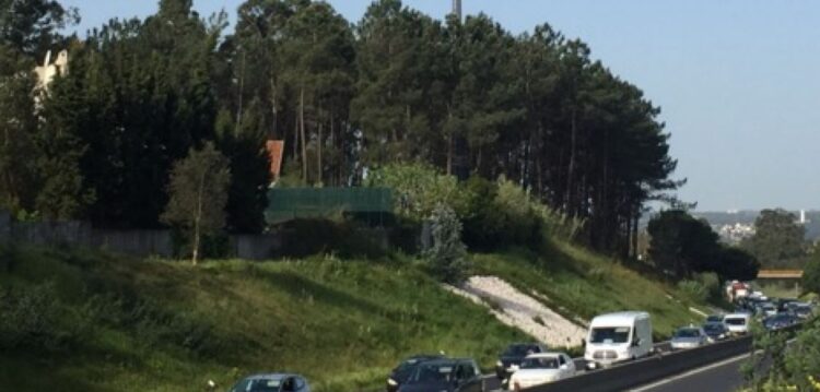 Colisão no IC2 está a provocar fila de mais de um quilómetros no sentido sul-norte