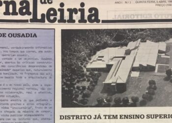 Número 1 do JORNAL DE LEIRIA saiu há 34 anos