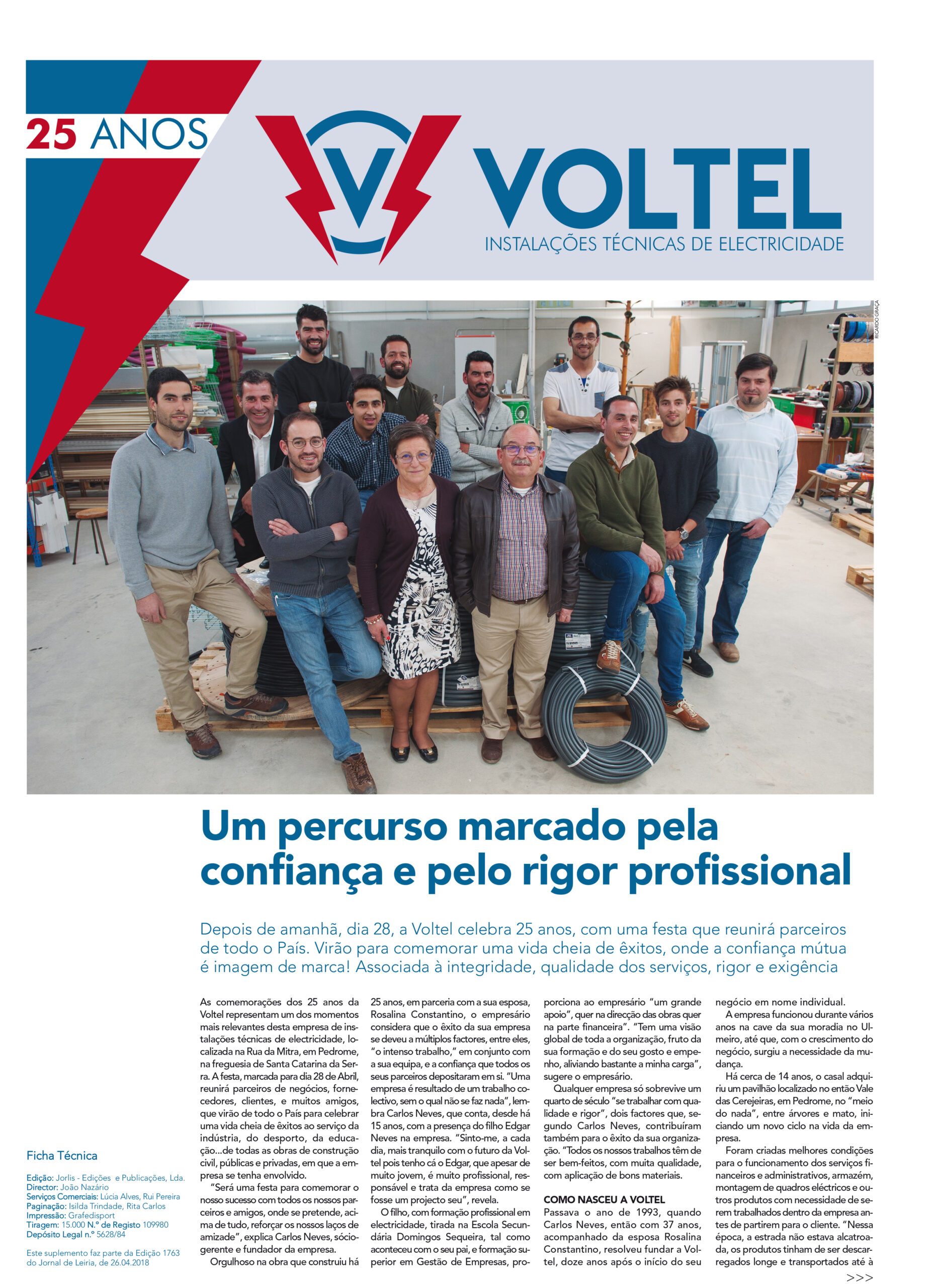 Voltel 25 anos