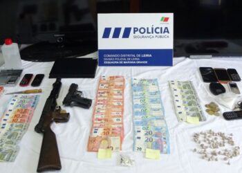 PSP da Marinha Grande detém dois homens suspeitos de tráfico de droga