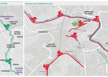 Bicicletas e peões reclamam pelo seu espaço em Leiria
