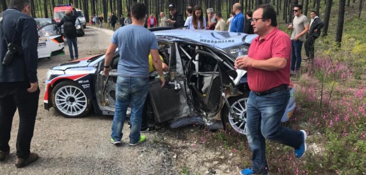 Gravidade e tipologia dos ferimentos obrigam a transportar piloto para Coimbra (ACTUALIZADA)