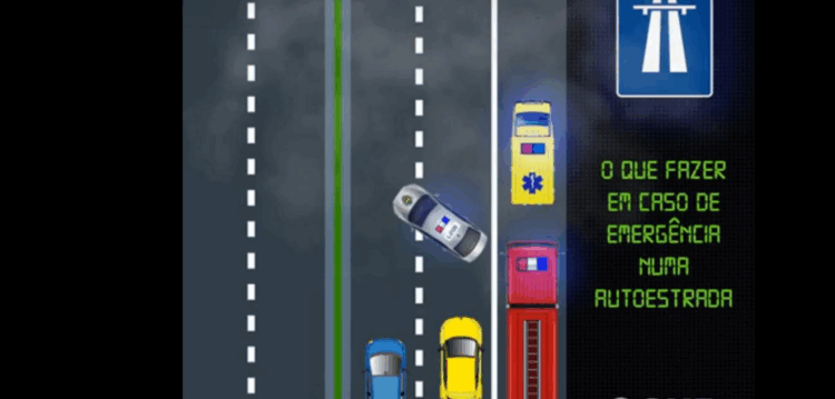 GNR aconselha o que fazer numa emergência em auto-estrada (vídeo)