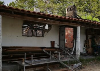 Incêndio deixa escuteiros dos Pousos sem nada