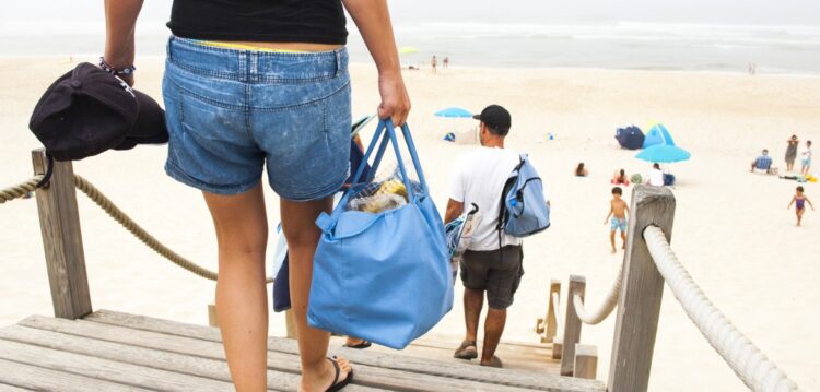 Ainda há famílias com amor incondicional pelas praias da região