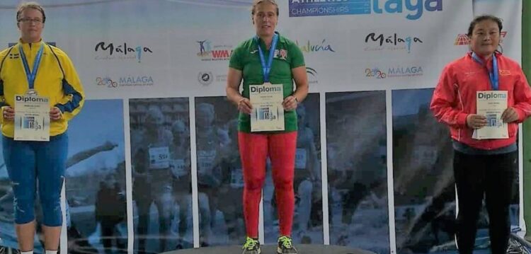 Vânia Silva sagrou-se campeã mundial de veteranas