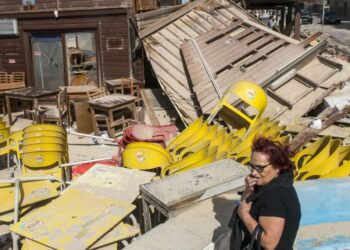 Depois da Leslie limpam-se as lágrimas e a destruição