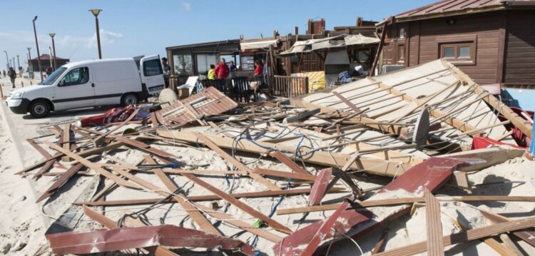 Leslie: prejuízos de 5 milhões na Marinha Grande