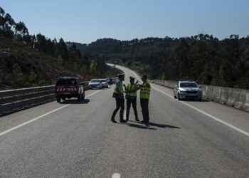 Reforçadas medidas de segurança no IC8 com colocação de pinos