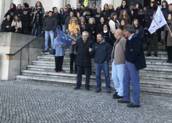 Greve de funcionários judiciais encerra tribunais na Comarca de Leiria