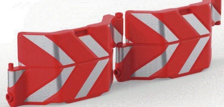 Barreira rodoviária portátil premiada com iF Design Award