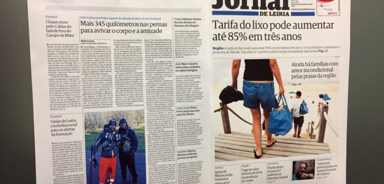 Miguel Sampaio, repórter do Jornal de Leiria, vence “Prémio Desporto com Ética”