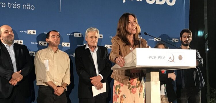 CDU lança Apolónia para recuperar deputado na Assembleia da República