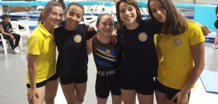 Cinco ginastas do Trampolins Clube de Leiria apuram-se para o Campeonato do Mundo