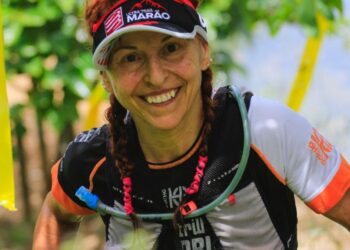 A atleta com “pernas de cabra da serra” trocou umas palavras com o vento