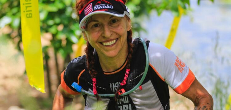 A atleta com “pernas de cabra da serra” trocou umas palavras com o vento