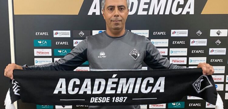 Treinador marinhense João Carlos Pereira está de regresso ao futebol português e à Académica