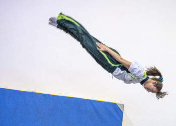 Oito ginastas de Leiria competem no Mundial de trampolins