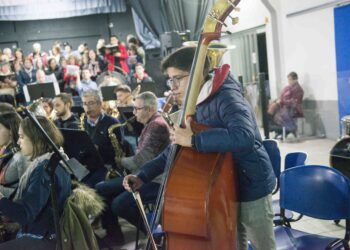 Ensaio geral para o concerto sensorial Nascente