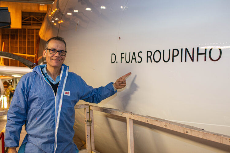 D. Fuas Roupinho dá nome ao novo Airbus A330neo da TAP