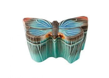 Cloudy Butterflies, a colecção da Bordallo Pinheiro assinada por Claudia Schiffer
