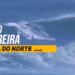 Campeão do Mundo de surf treina na Praia do Norte e chama “prédio” à onda