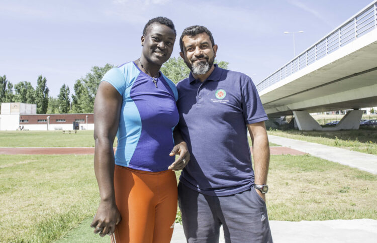 Duas semanas e dois recordes nacionais para Auriol Dongmo