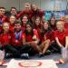 Meninas da Juventude Vidigalense são campeãs nacionais de juvenis em pista coberta