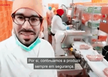 Colaboradores do Grupo Lusiaves gravam testemunho de motivação