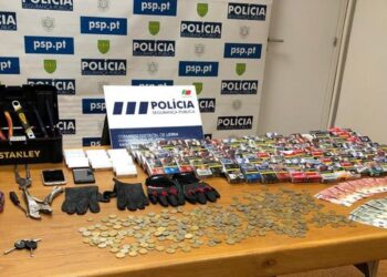 PSP detém em Leiria casal em flagrante delito