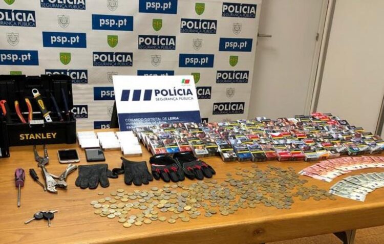 PSP detém em Leiria casal em flagrante delito