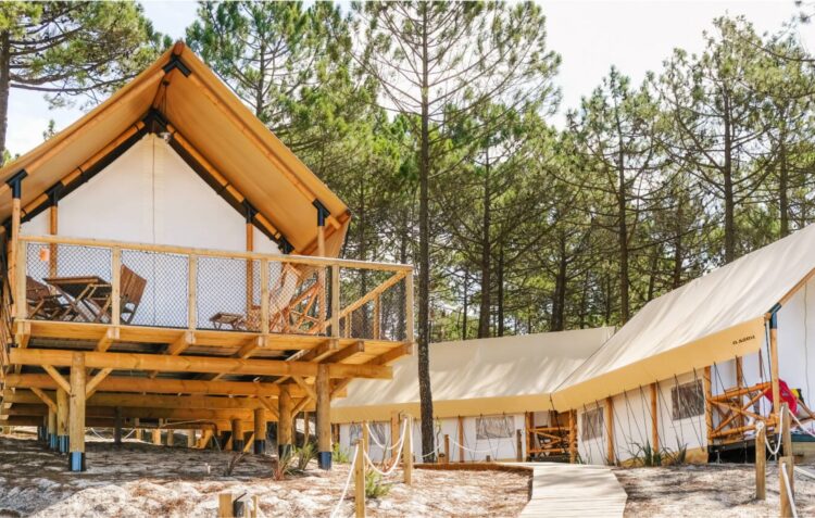 Ohai Nazaré: novo resort ao ar livre oferece mil noites aos profissionais de saúde