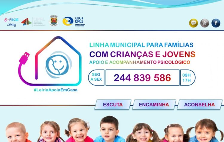 Leiria ganha linha de apoio psicológico para crianças e jovens