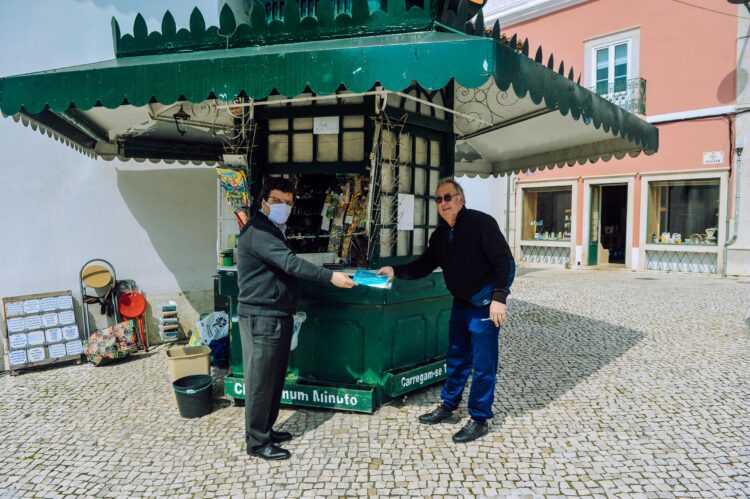 Mais de 100 mil máscaras entregues à população de Caldas da Rainha