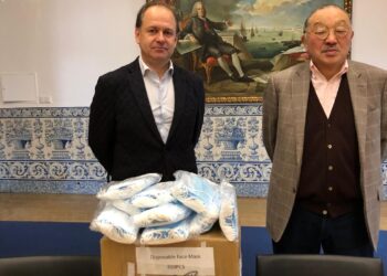 Nemoto ofereceu mil máscaras ao Município de Pombal