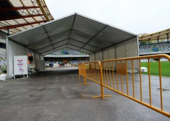Covid-19: testes começam hoje a ser efectuados no Estádio Municipal de Leiria