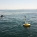 Bóia transmissora das condições de mar instalada ao largo de São Martinho do Porto