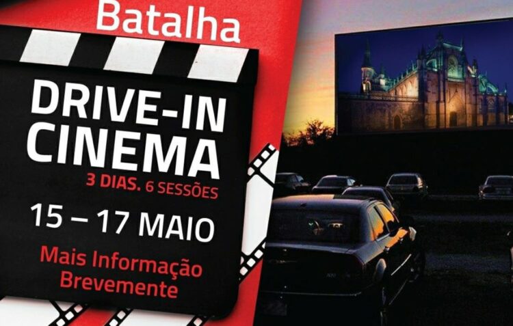 Cinema drive-in na Batalha com 6 sessões em 3 dias