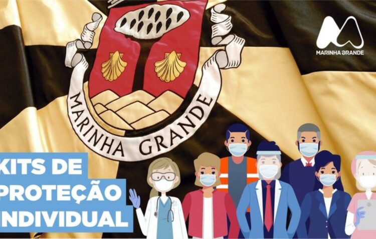 Município da Marinha Grande distribui kits de protecção individual à população