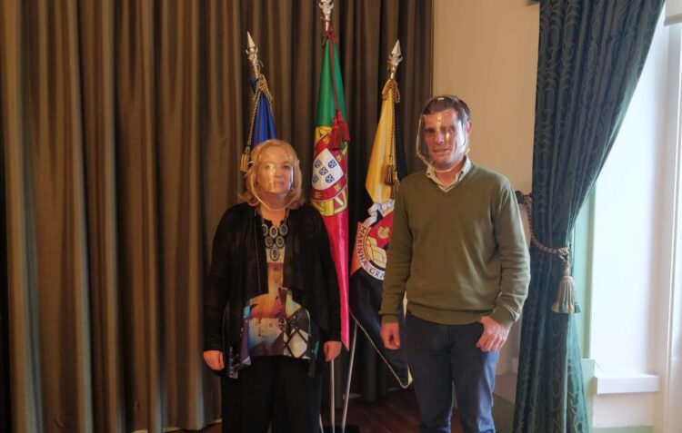 Sitecna apresenta viseiras à Câmara da Marinha Grande